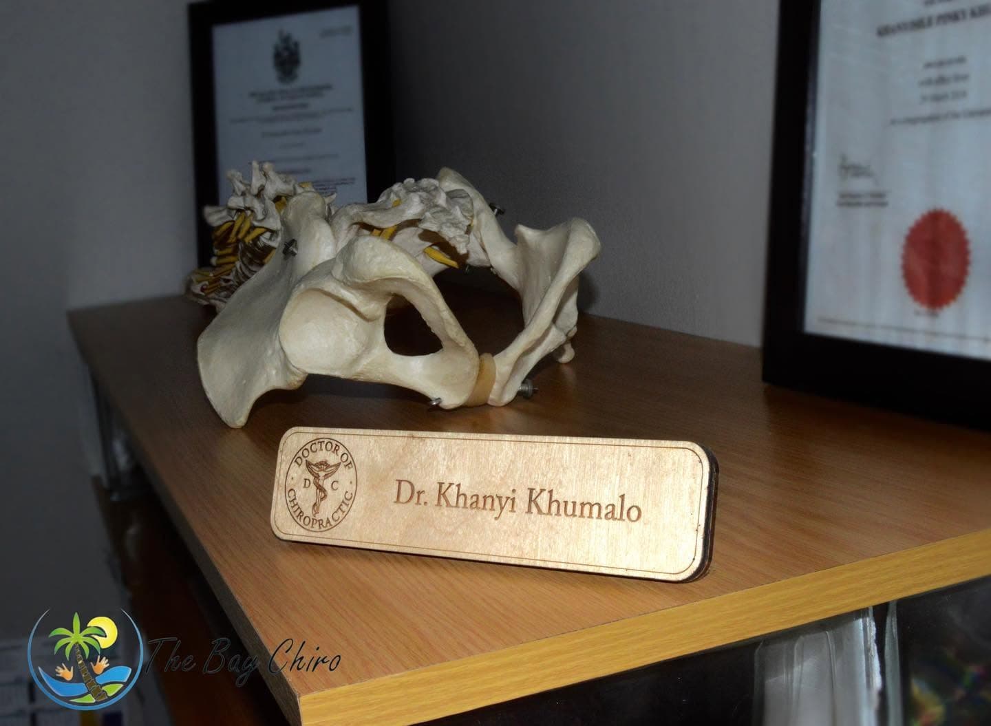 Dr Khumalo consulting in a bright Richards Bay treatment room